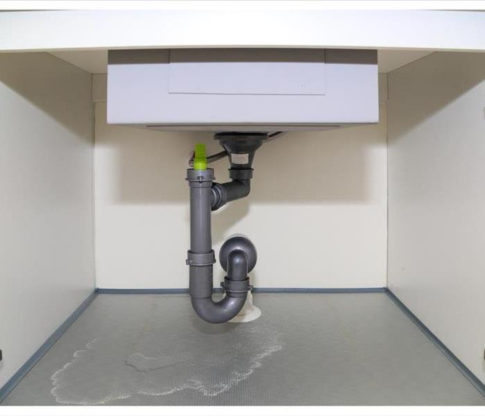 Drainage system under sink leaking